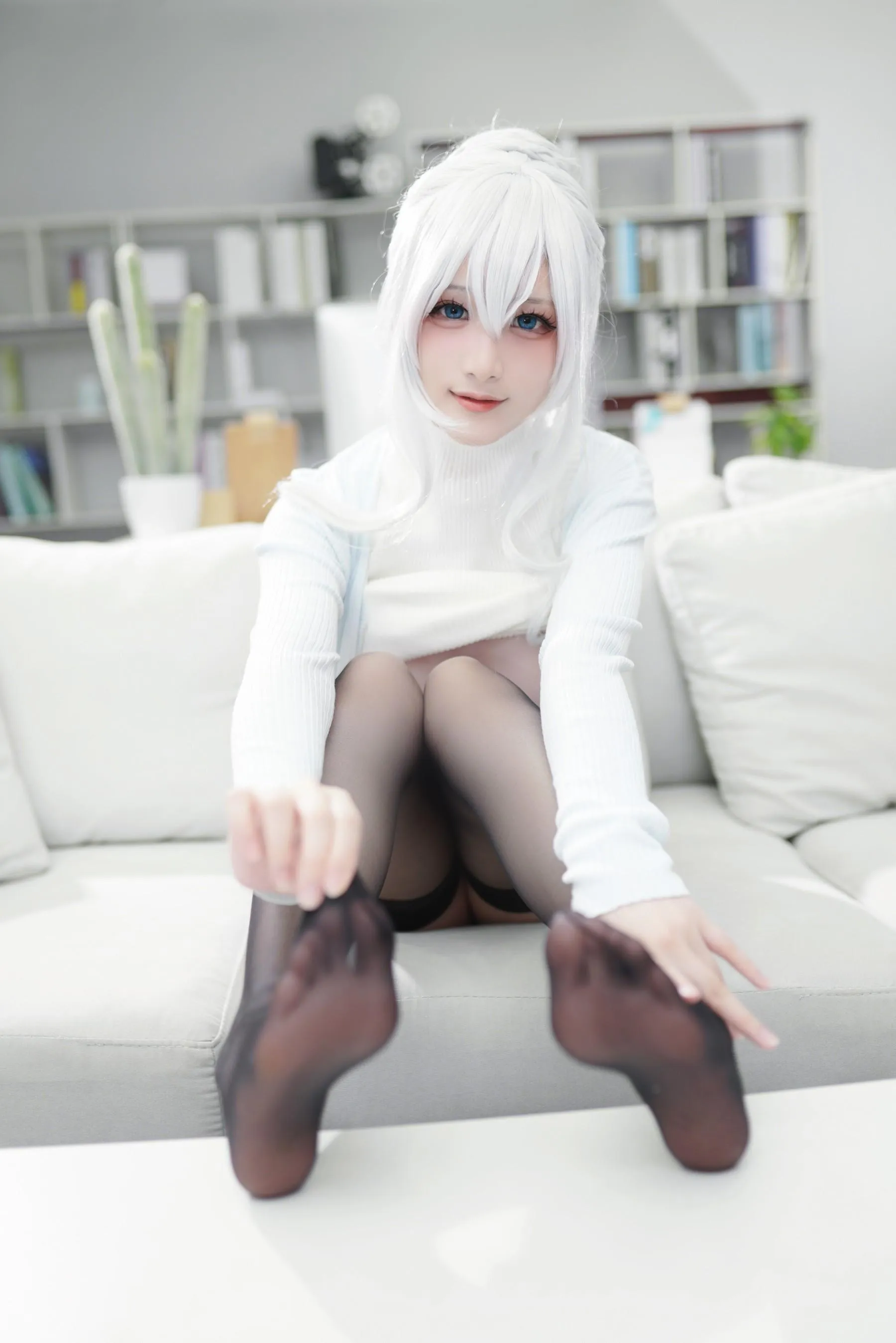 幼愛youmeko – NO.06 未亡人雪女cos [71P]插图5